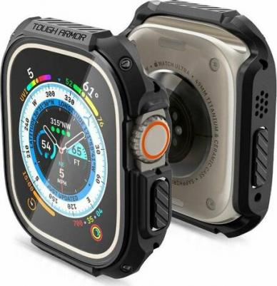 Чехол Tough Armor Apple watch Ultra (49 MM), ACS05457, черный – фото 1