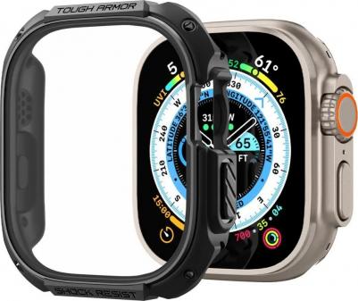 Чехол Tough Armor Apple watch Ultra (49 MM), ACS05457, черный
