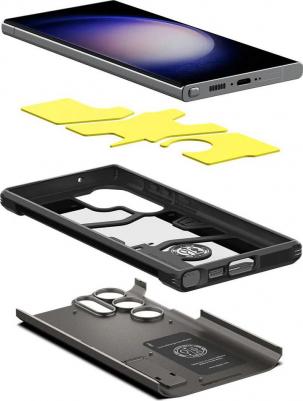 Чехол Tough Armor для Samsung Galaxy S23 Ultra (ACS05624) темно-серый – фото 8