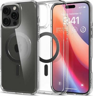 Чехол Ultra Hybrid MagSafe для iPhone 16 Pro Max Carbon Fiber