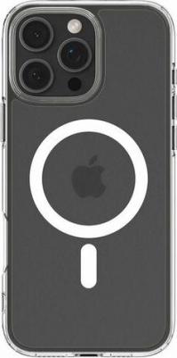 Чехол Ultra Hybrid MagSafe для iPhone 16 Pro Max полупрозрачный белый
