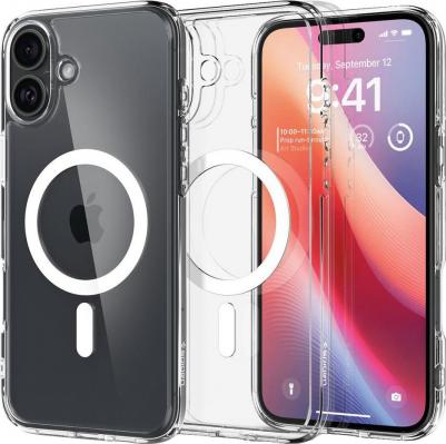 Чехол Ultra Hybrid with MagSafe для iPhone 16 Прозрачный