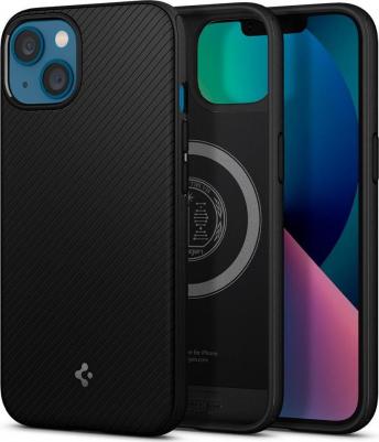 Гибридный чехол с поддержкой MagSafe Mag Armor для iPhone 13 mini Матовый чёрный / Matte Black