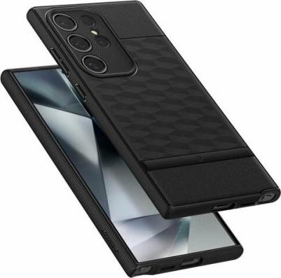 Защитный чехол CASEOLOGY PARALLAX для GALAXY S24 ULTRA / Галакси С24 Ультра черный – фото 1