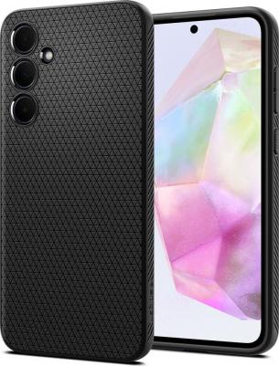 Защитный чехол Liquid Air для Galaxy A35 черный ACS07519 – фото 1