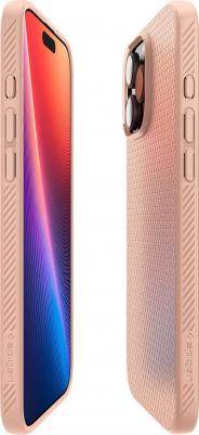 Защитный чехол Liquid Air для iPhone 16 Pro / Айфон 16 Про розовый ACS08692 – фото 4