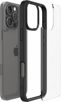 Защитный чехол Ultra Hybrid для iPhone 16 Pro / Айфон 16 Про черный – фото 4