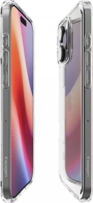 Защитный чехол Ultra Hybrid для iPhone 16 Pro / Айфон 16 Про прозрачный – фото 3