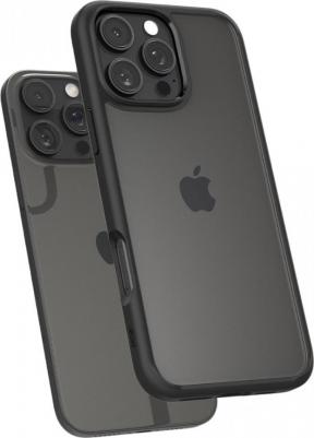 Защитный чехол Ultra Hybrid для iPhone 16 Pro Max / Айфон 16 Про Макс черный – фото 5