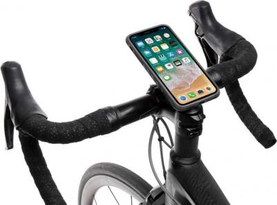 Чехол RideCase для iPhone XS Max с креплением (Black/Grey) – фото 1