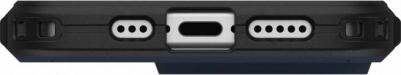 Чехол Civilian Magsafe для iPhone 16 Pro 6.3" синий 114444115555 – фото 1