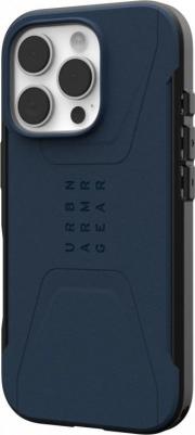 Чехол Civilian Magsafe для iPhone 16 Pro 6.3" синий 114444115555 – фото 2