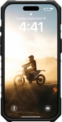 Чехол с поддержкой MAGSAFE Pathfinder SE для iPhone 16 Pro 6.3", цвет земляной камуфляж – фото 5