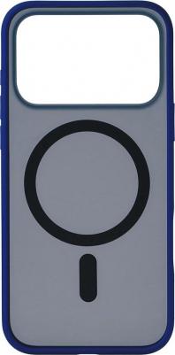 Чехол Cloud case with MagSafe для iPhone 17 Pro (Синий) – фото 1