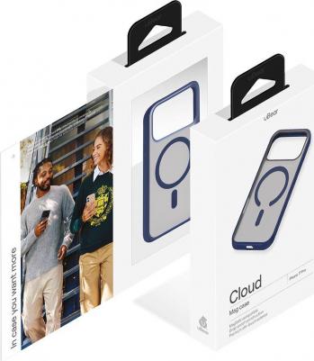 Чехол Cloud case with MagSafe для iPhone 17 Pro (Синий) – фото 3
