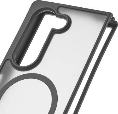 Чехол Cloud Mag Case для Galaxy Z Fold7 MagSafe, Soft-Touch черный – фото 4