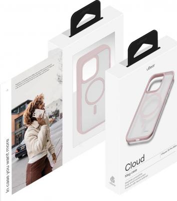 Чехол для Apple iPhone 15 Pro Max Cloud Mag Case Magsafe розовый – фото 4