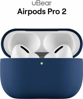 Чехол для наушников Touch Pro Silicone Case для AirPods Pro 2 тёмно-синий – фото 2