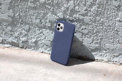 Чехол для смартфона Soft Touch Case для iPhone 11 Pro Max, синий – фото 3
