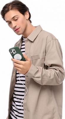 Чехол для смартфона Touch Mag Case для iPhone 14 Pro, зелёный – фото 4