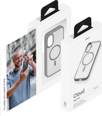 Чехол Клип-кейс Cloud Mag Case для Apple iPhone 16 Gray – фото 5