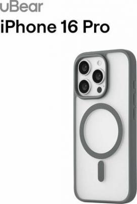 Чехол Клип-кейс Cloud Mag Case для Apple iPhone 16 Pro Gray – фото 4