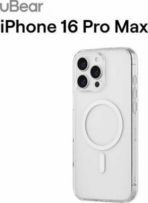 Чехол Клип-кейс Real Mag Case для Apple iPhone 16 Pro Max Transparent – фото 6