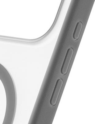 Чехол Stand 360 Mag Case MagSafe для iPhone 17 Pro Max серый – фото 4