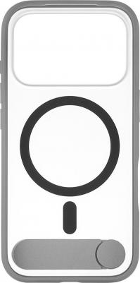 Чехол Stand 360 Mag Case MagSafe для iPhone 17 Pro серый – фото 4