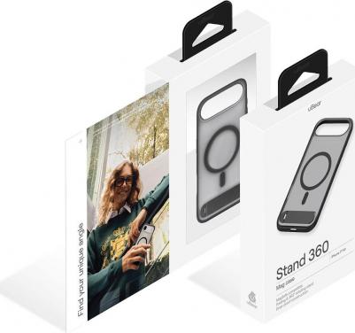 Чехол Stand 360 Mag Case MagSafe для iPhone Air чёрный – фото 8