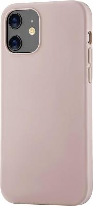 Чехол Touch Case for iPhone 12 (Liquid Silicone) Pink Sand