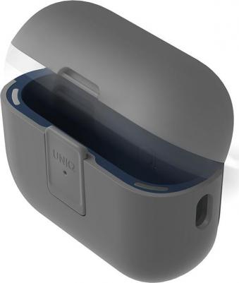 Чехол Clyde для Apple AirPods Pro 2 Chalk Grey / Marine Blue – фото 1