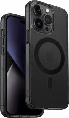 Чехол Combat AF Charcoal для iPhone 14 Pro, Satin Clear (MagSafe) – фото 4