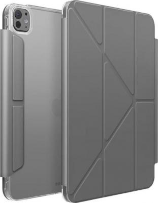 Чехол для iPad Pro 13 (2024) CAMDEN CLICK с функцией подставки, серый