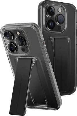 Чехол для iPhone 15 Pro Max с функцией подставки Smoke