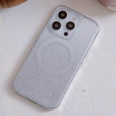 Чехол для iPhone 15 Pro с MagSafe COEHL Lumino Silver – фото 2