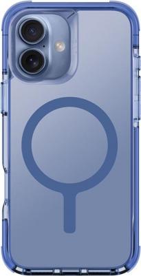 Чехол для iPhone 16 Combat Magsafe с усиленной защитой углов, clear blue – фото 1
