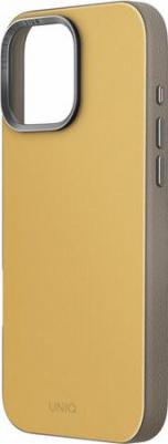 Чехол для iPhone 16 Pro Max Lyden DS с поддержкой Magsafe Canary Yellow / Flint – фото 1