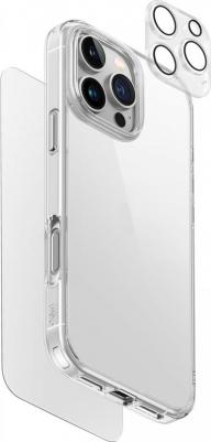 Чехол для iPhone 16 Pro Max в комплекте с защитными стеклами Bundle 360
