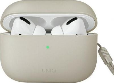 Чехол LINO Liquid silicone для AirPods Pro 2 (2022), бежевый – фото 1