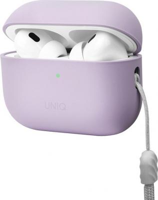 Чехол Lino Liquid silicone для AirPods Pro 2, Лавандовый – фото 3