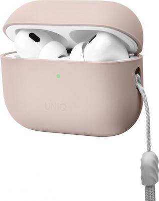 Чехол Lino Liquid silicone для AirPods Pro 2, Розовый – фото 4