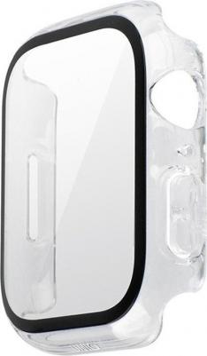 Чехол со стеклом Legion 9H Curved glass для Apple Watch 41 мм, прозрачный – фото 1