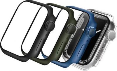Чехол со стеклом Legion 9H Curved glass для Apple Watch 41 мм, прозрачный – фото 2
