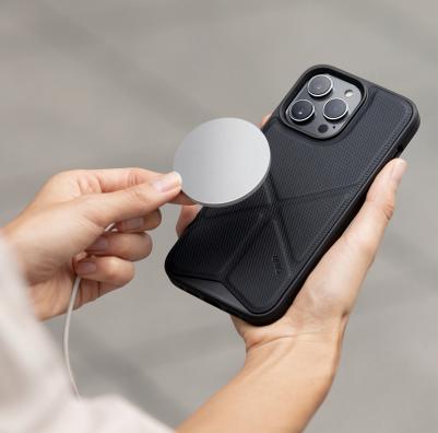 Чехол Transforma MagSafe для Apple iPhone 14 Pro Black – фото 7