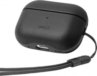 Кожаный чехол Terra Genuine Leather для AirPods Pro 2, черный / dallas black – фото 2