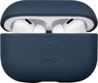Кожаный чехол Terra Genuine Leather для AirPods Pro 2, синий / space blue
