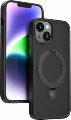 Чехол на айфон с подставкой ZMM-010 Magnetic Stand для iPhone 14 Plus - Черный – фото 1