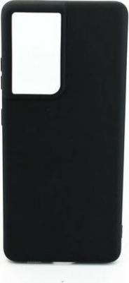Чехол для Samsung Galaxy S21 Ultra черный матовый