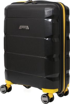 Чемодан 40 литров из пластика черный (EN6520-20-27)